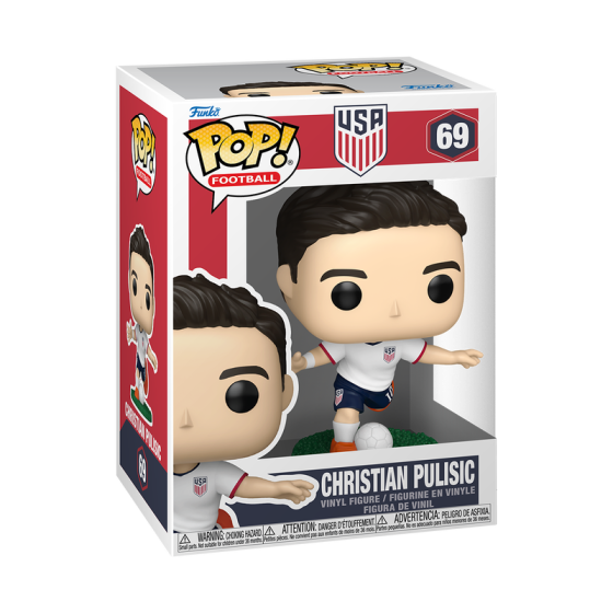 World Cup USA Christian Pulisic Pop! Vinyl Figure