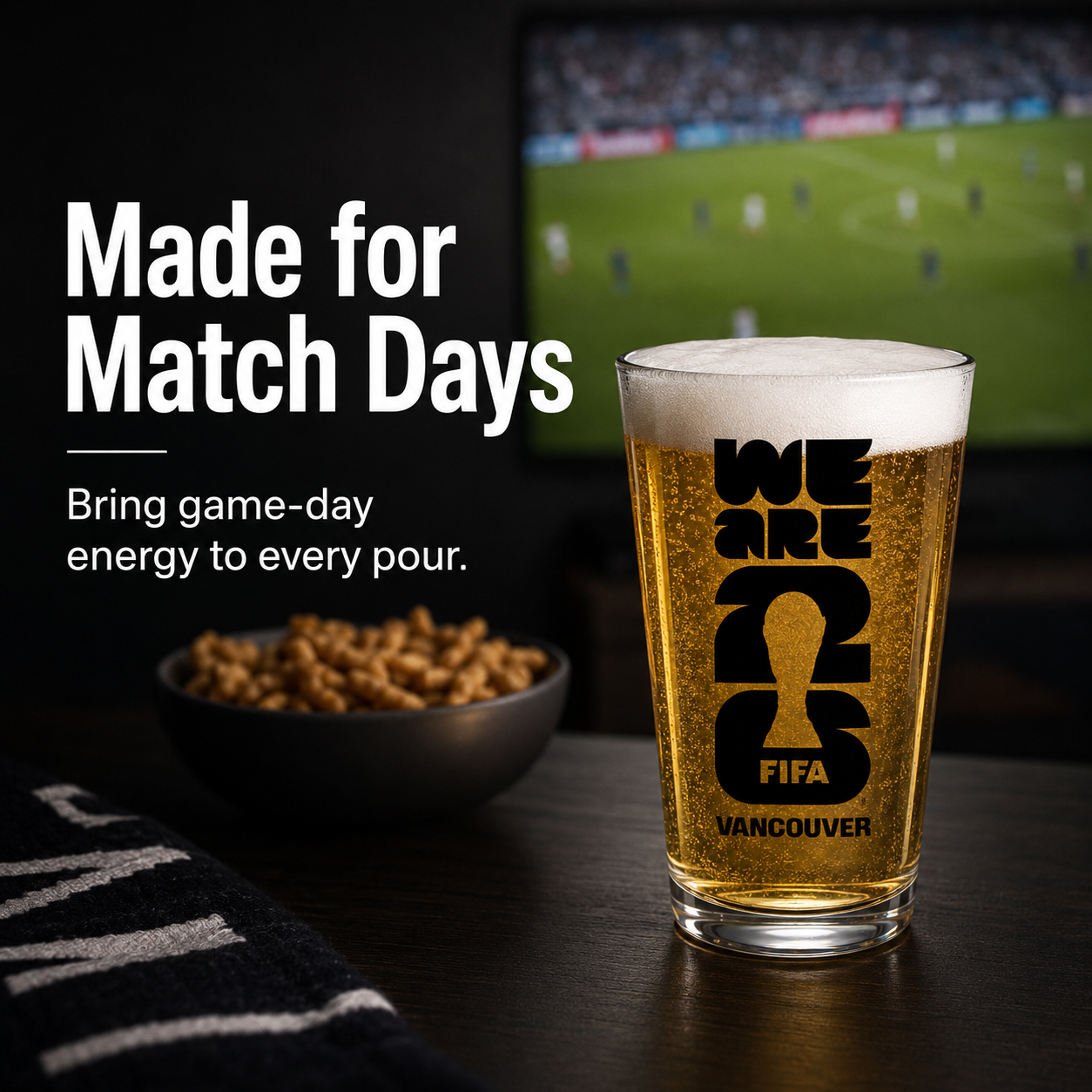 FIFA World Cup '26 Taper Beer Glass